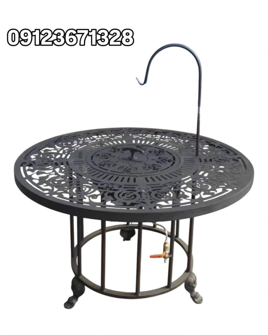 میز آتشدان باغی فلزی