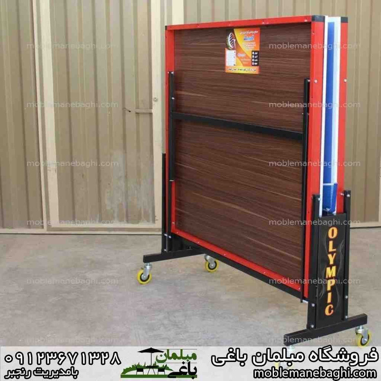 میز پینگ پنگ تاشو MDF المپیک مدل E3