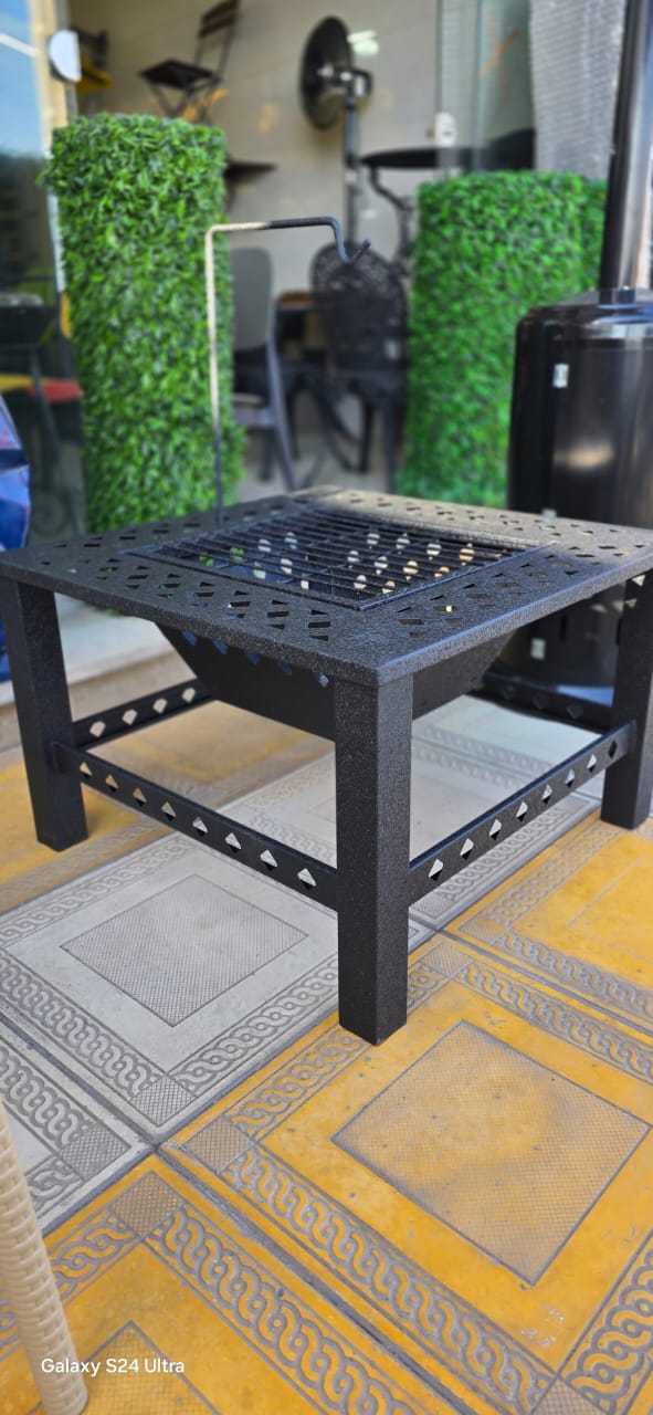 میز اتشدان با برش لیزری مدل میسا