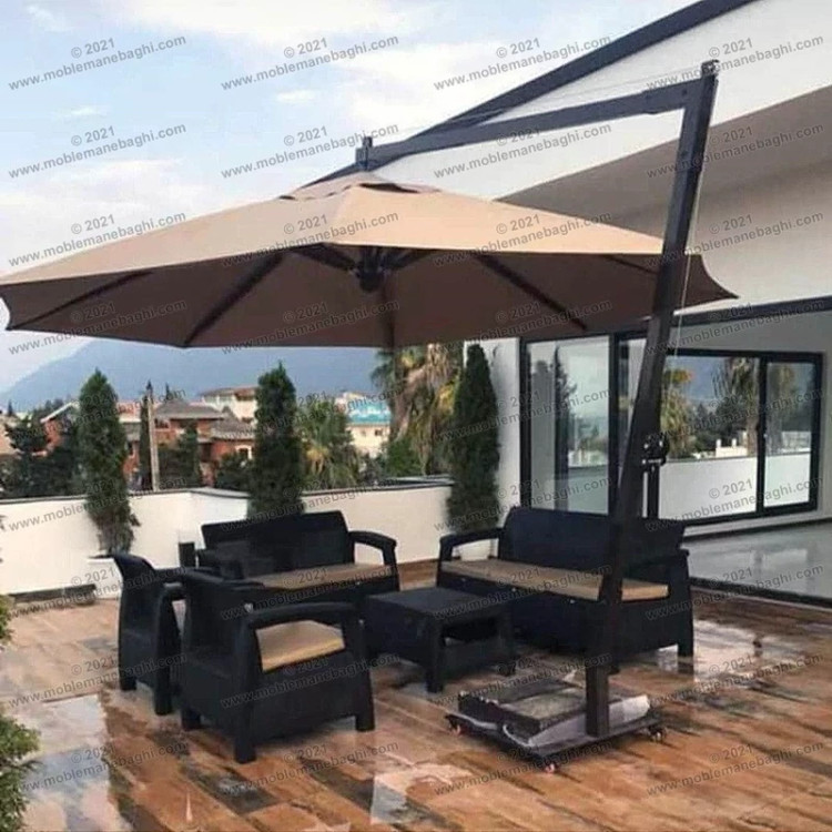 چتر باغی پایه بغل