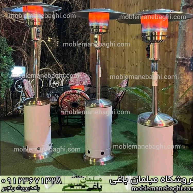 بخاری قارچی استیل مخزن دار(وارداتی)