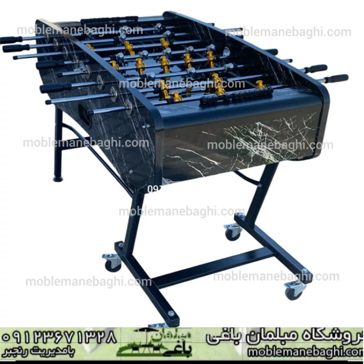 فوتبال دستی تاشو S12 بدنه هایگلاس مشکی