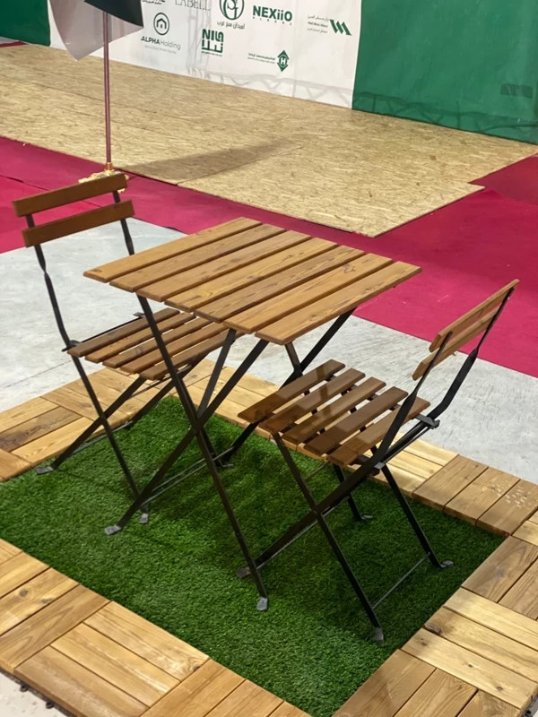 صندلی چوبی تاشو صندلی باغی