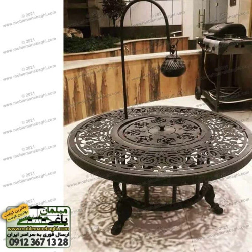 میز اتشدان گازی