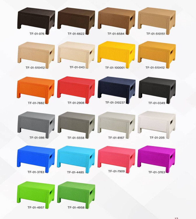 میز جلومبلی حصیری