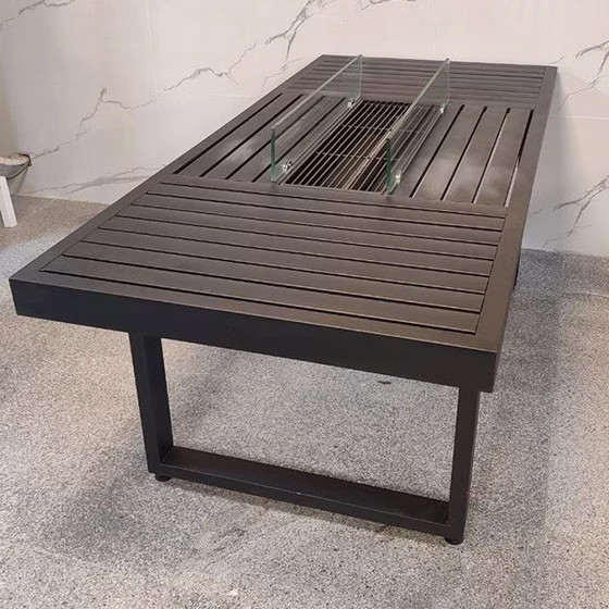 مبلمان باغی مدل ال فلزی