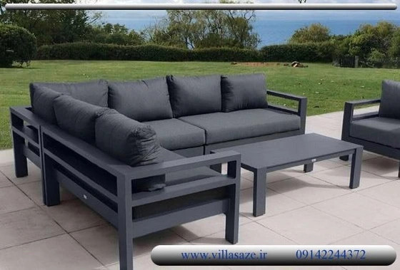 مبل ال باغی دوطرف بسته