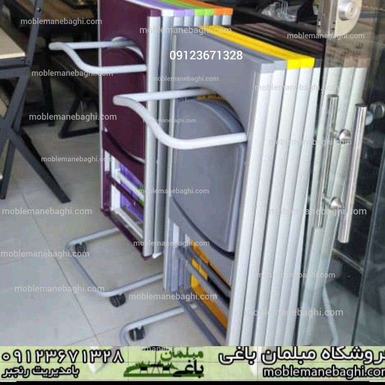 صندلی تاشو پایه الومینیوم