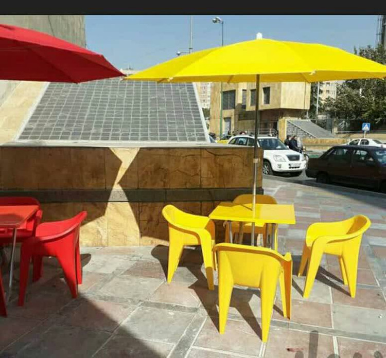 چتر ساحلی دایرهای ۲.۵ متری (سقف نانو)